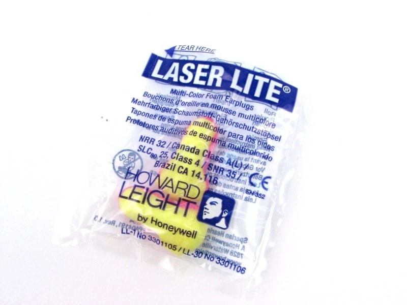 LL30 Laser Lite Reducción de Ruido NRR 32db Desechables Disparo Tapones para los Oídos Ayuda para Dormir Foto 3 de 3