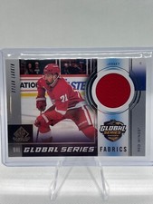 2024-25 SP Game Used Dylan Larkin Global Series Fabrics Jersey #GSF-DL