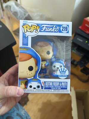 Funko Pop! Bedtime Freddy & Proto #219 Funko Exclusive | eBay UK