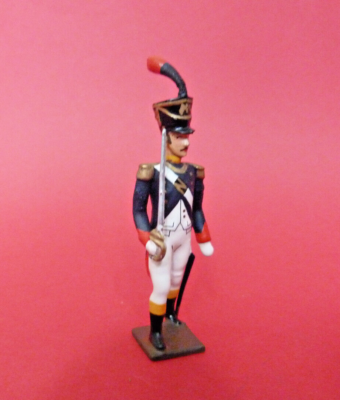 Soldat De Plomb CBG Mignot - Officier à Cheval 1er Empire - Boîte D'origine