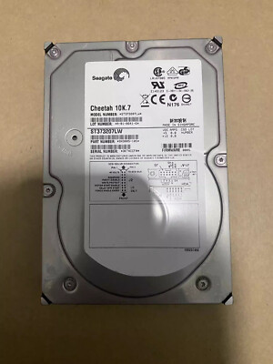 SEAGATE ST373207LW 73GB 10000 RPM ULTRA320 68PIN SCSI 3.5' hard drive