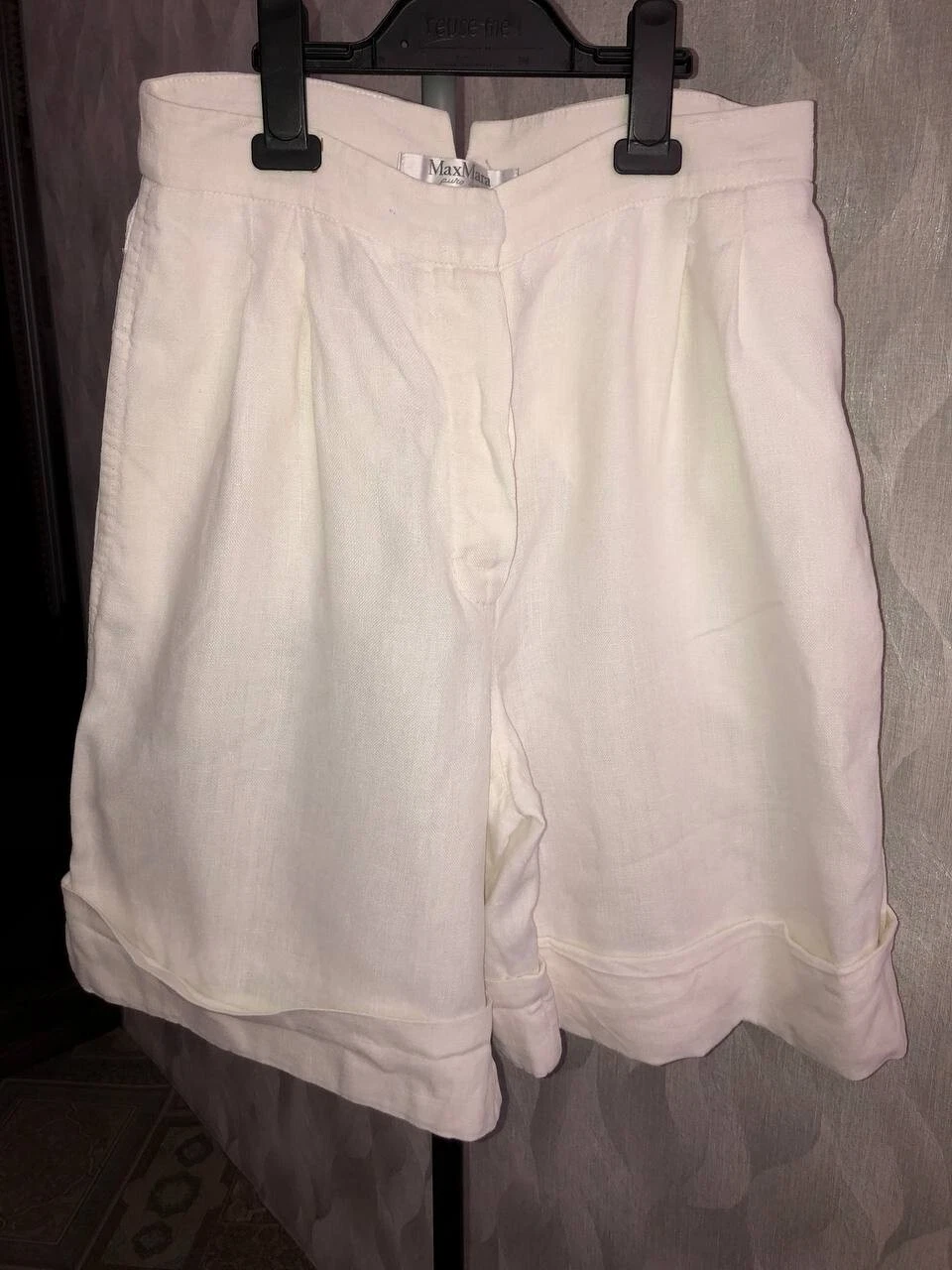 Linen shorts max mara