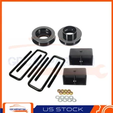 (4) Leveling Kit Lift Front 3" & Rear 3" For GMC Sierra Chevy Silverado 1500 4x2