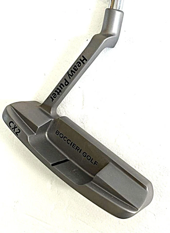 BOCCIERI COUNTER BALANCE PUTTER, CX-2 400g HEAD, 37-39 INCHES, SS FLATSO 17. UPS - Image 4 of 4