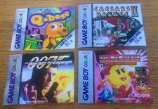 GameBoy Color Manuals - Original GameBoy Color Nintendo GBC Lot of 4