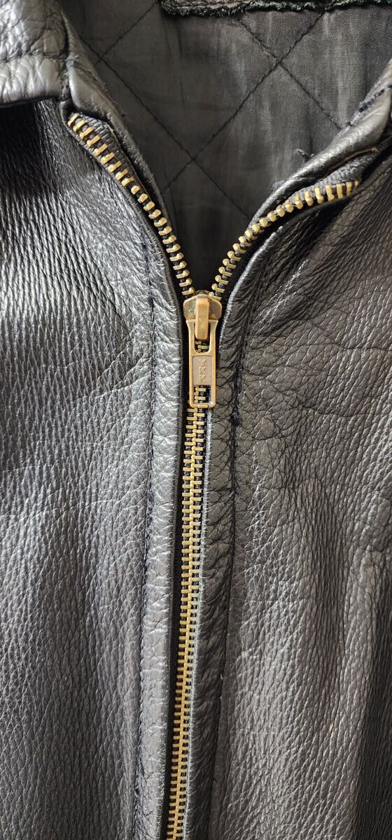 Vintage 90's St. John's Bay Men's Black Leather Coat Jacket Vintage 90's St. John's Bay Men's Black Leather Coat Jacket
