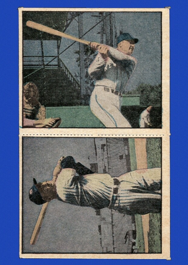 1951 Berk Ross Panels SetBreak Mize/Johnson EXEXMINT *GMCARDS* eBay