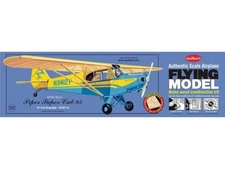 Guillow's Piper Super Cub 95 Laser-Cut Balsa Wood Model Airplane Kit  GUI-303