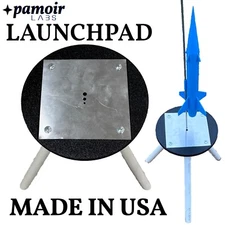 Model ROCKET LAUNCHPAD Base Kit NEW | Easy | USA Made | Legs Included | Rocketry