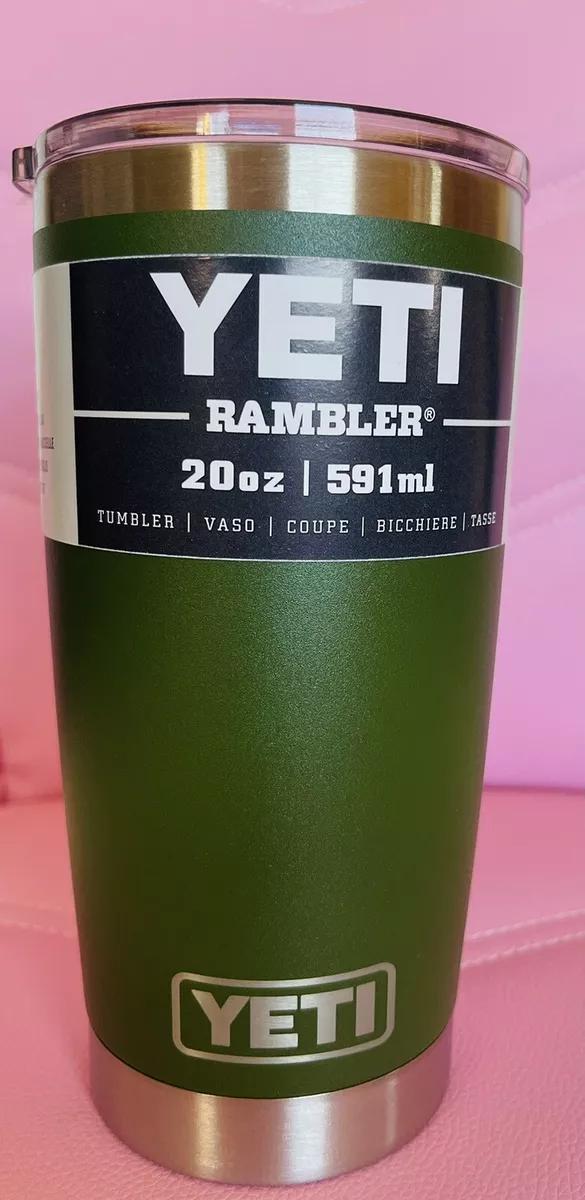 YETI Rambler Tumbler 20oz Olive Green