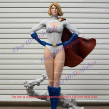 Power Girl Kara 3D Print Model Kit 1/6 Unpainted Unassembled 33cm