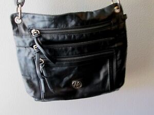 KR Purse Handbag Shoulder Bag Medium / Large Black Pockets Zippered | eBay