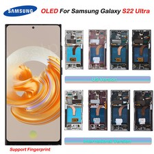 For Samsung Galaxy S22 Ultra 5G SM-S908U/U1/B/E OLED Display Screen Replacement
