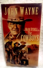 John Wayne The Cowboys VHS Video Tape 1971 Western Movie Color PG Factory Sealed