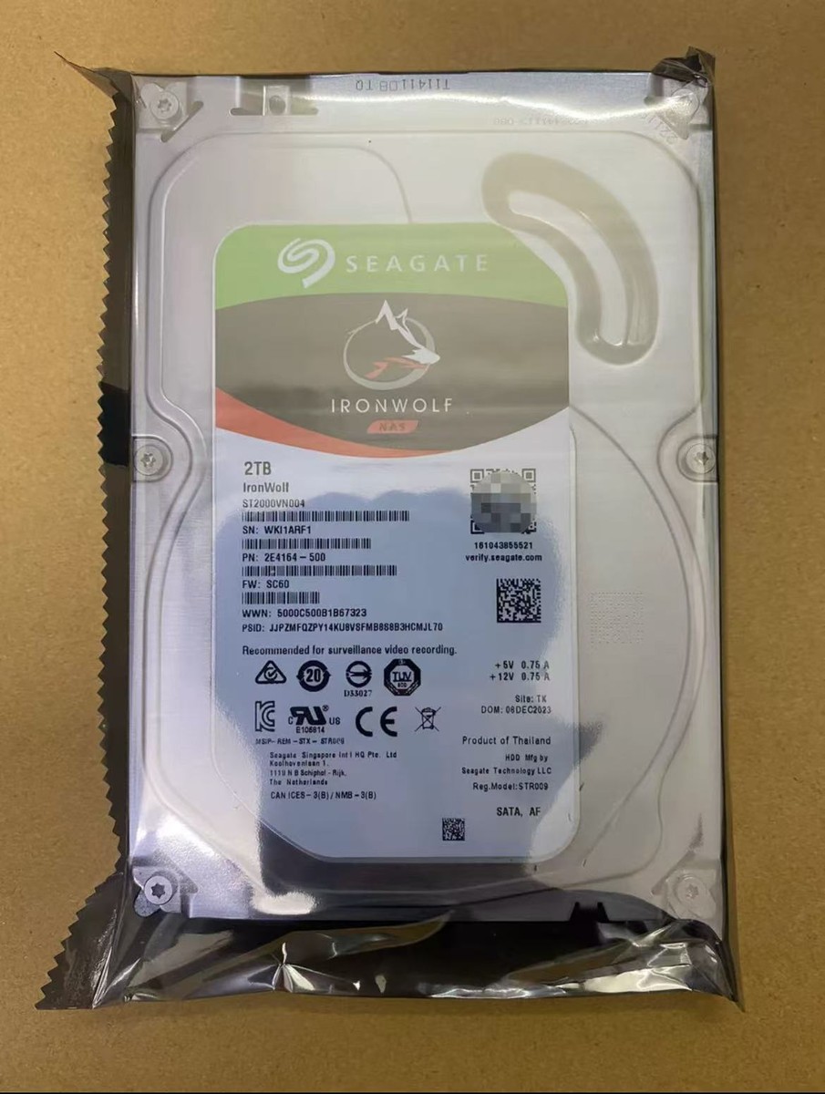 Seagate ST2000VN004（3.5インチ HDD 2TB） Amazon.com: Seagate ST2000NX0433 2TB SAS 7.2K 12GBPS 2.5 HDD