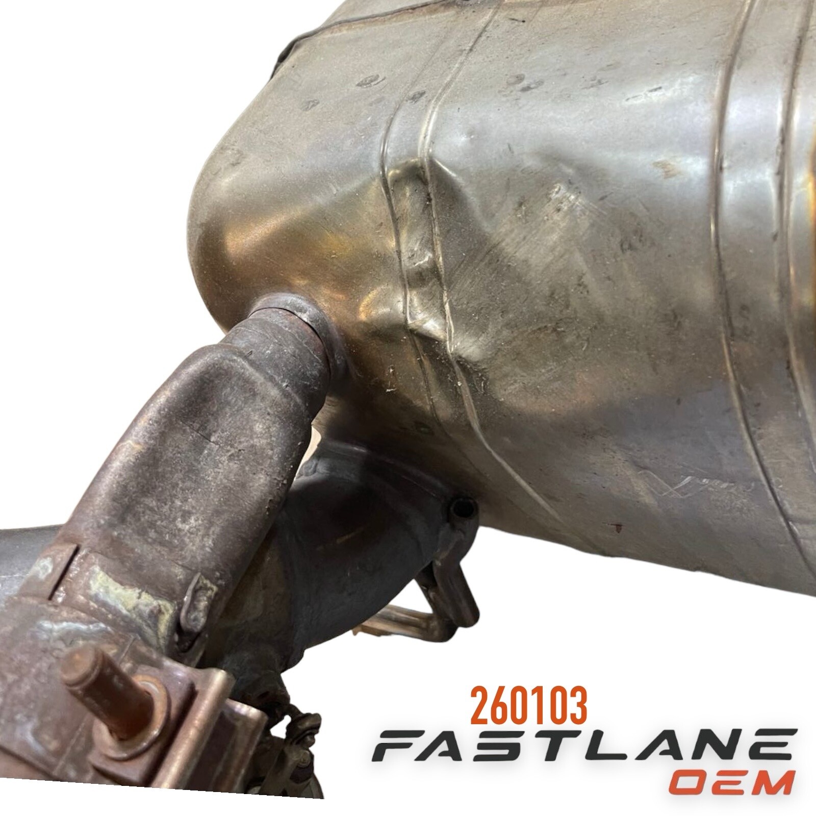 2010-2015 FERRARI 458 ITALIA REAR ENGINE PIPE SECTION ASSEMBLY OEM 260103
