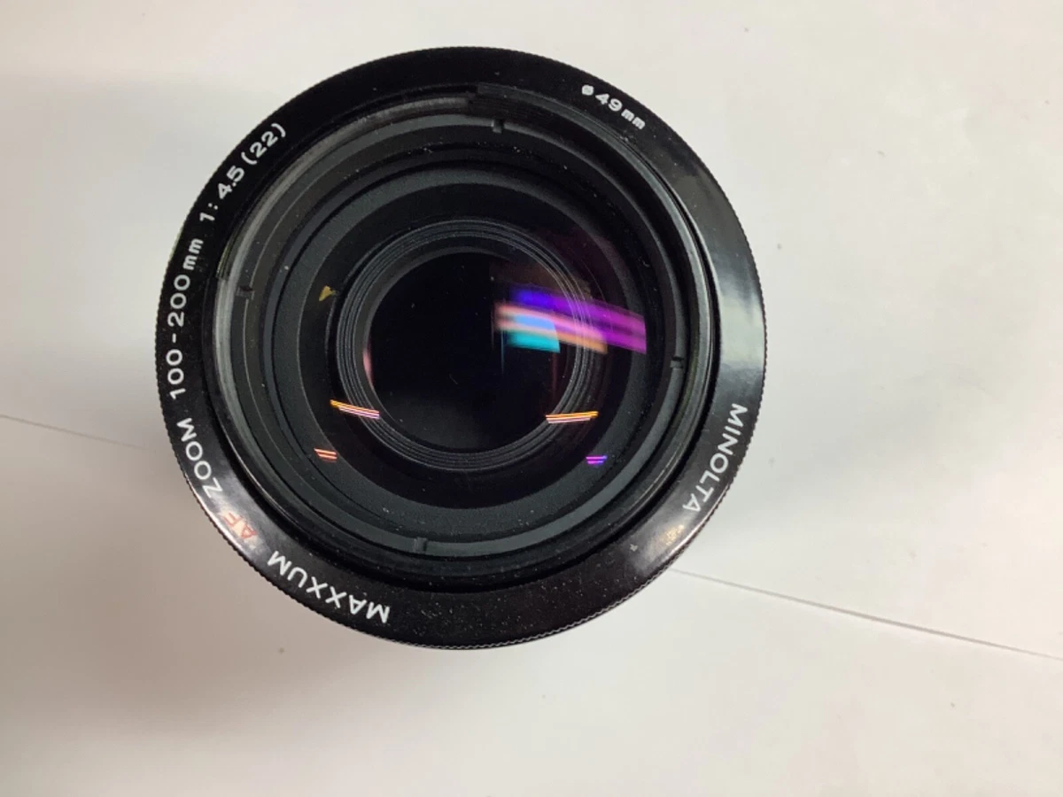 Minolta 100-200mm Focal Camera Lenses for sale | eBay
