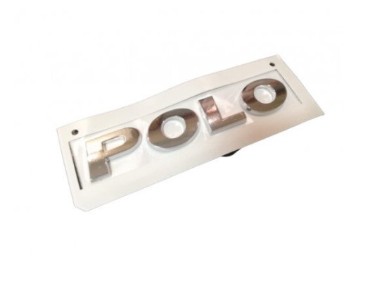 VOLKSWAGEN POLO MK5 6R REAR HIGH CHROME INSCRIPTION 6C08536872ZZ