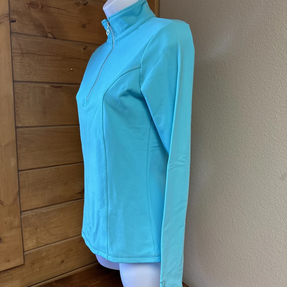 NILS Active Lifestyle Body Zone II 1/4 zíper XS camada atlética top corrida esqui novo com etiquetas - Imagem 4 de 4