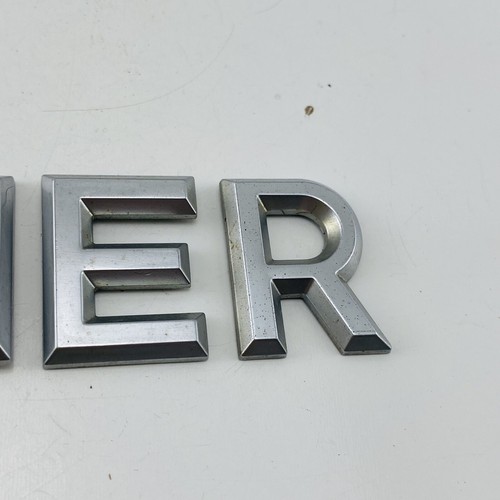 05 06 07 Mercury Mariner Emblem Logo Letters Badge Trunk Rear Side OEM F89-1 - Picture 7 of 8