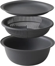 MARNA Colander Bowl 21cm Polypropylene Kitchen Dishi Waher Safe K809DGY China