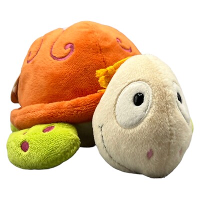 Nici Jolly Joga Schildkröte Sula Plüsch Stofftier Schlenker 25cm Orange Grün Neu