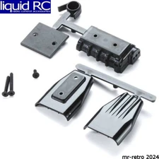 RPM R/C Products 73412 Mock Intake and Blower Set Black