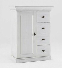 Massivholz Flur-kommode Kiefer massiv Wäsche-schrank Anrichte Vertiko Highboard