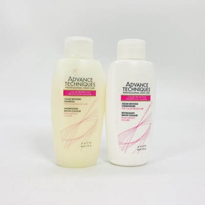 Avon Lot Advance Techniques Shampoo & Conditioner Travel Mini Size 1.7 fl oz ea