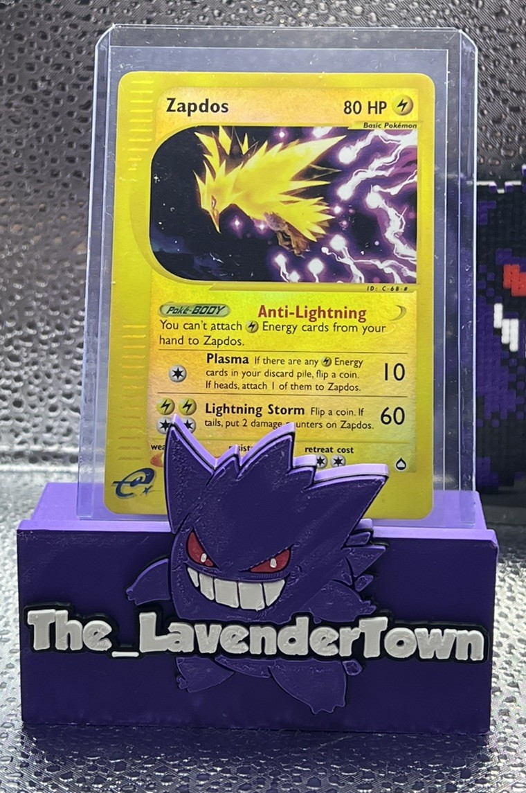 Pokemon TCG - Zapdos - Reverse Holo 44/147 Aquapolis E-Series 2002 - NM