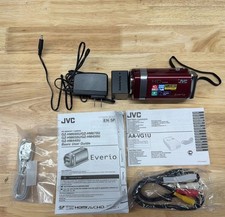 JVC Everio GZ-HM450U Full HD Camcorder Red