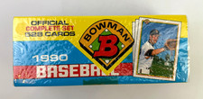 1990 - BOWMAN - BASEBALL - FACTORY SEALED - 528 CARD SET - THOMAS - SOSA ROOKIES