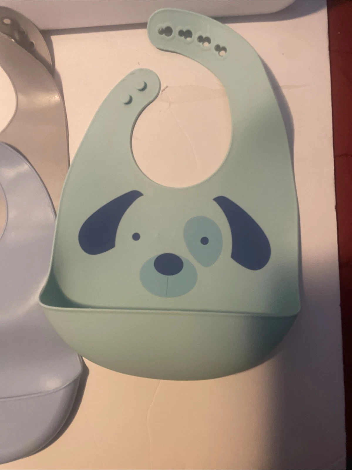 Blue Silicone Baby Bibs for Babies & Toddlers with Food Catcher
Opens in a new window or tab