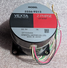 NEW Vexta 3256-9212 - 2 Phase Oriental Stepping Motor - DC 5V 1A Fast Ship #S111