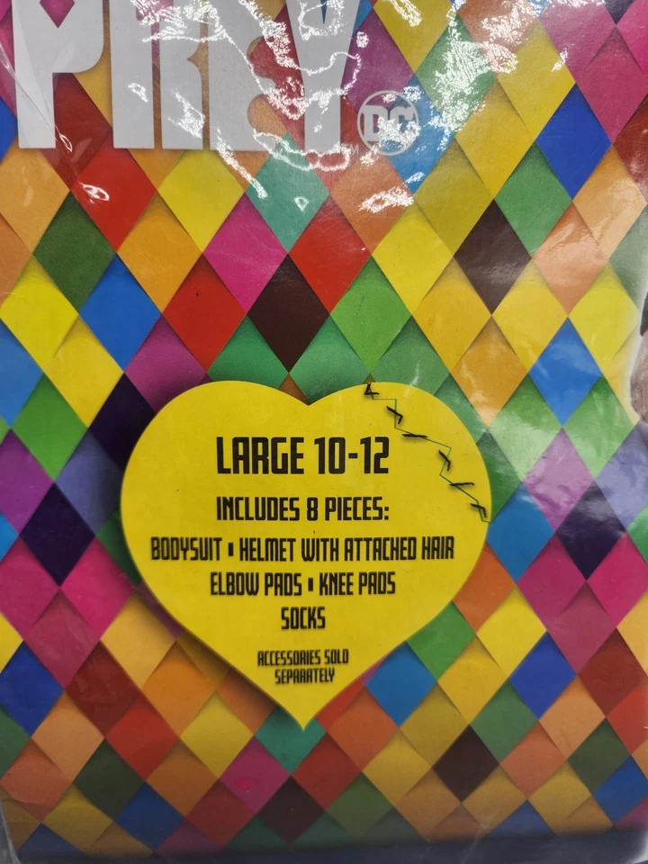 Disfraz de Halloween Birds of Prey Harley Quinn Tallas LG 10-12 y XS Foto 2 de 4