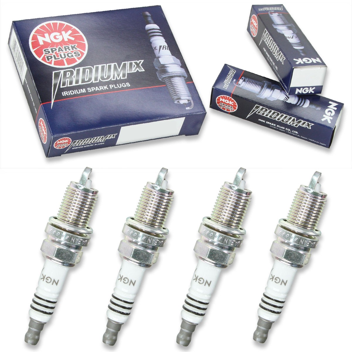 4 pcs NGK Iridium IX Spark Plugs for 2009-2010 Pontiac G3 1.6L  1.6L L4 - ob