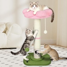 Tall Cat Scratching Post for Indoor Cats Adults, Cat Scratch Post with Sisal ...