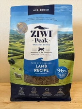 Ziwi Peak Air-Dried Grain Free Lamb Recipe Cat Food 2.2 Pounds Best By 12/04/25