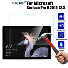 12.3 in Microsoft Surface Pro 4 5 6 7 Tempered Glass Screen Protector Protective