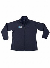 Patagonia Womens Better Sweater Blue Size XL Company Logo Outdoor Arm /Full Zip