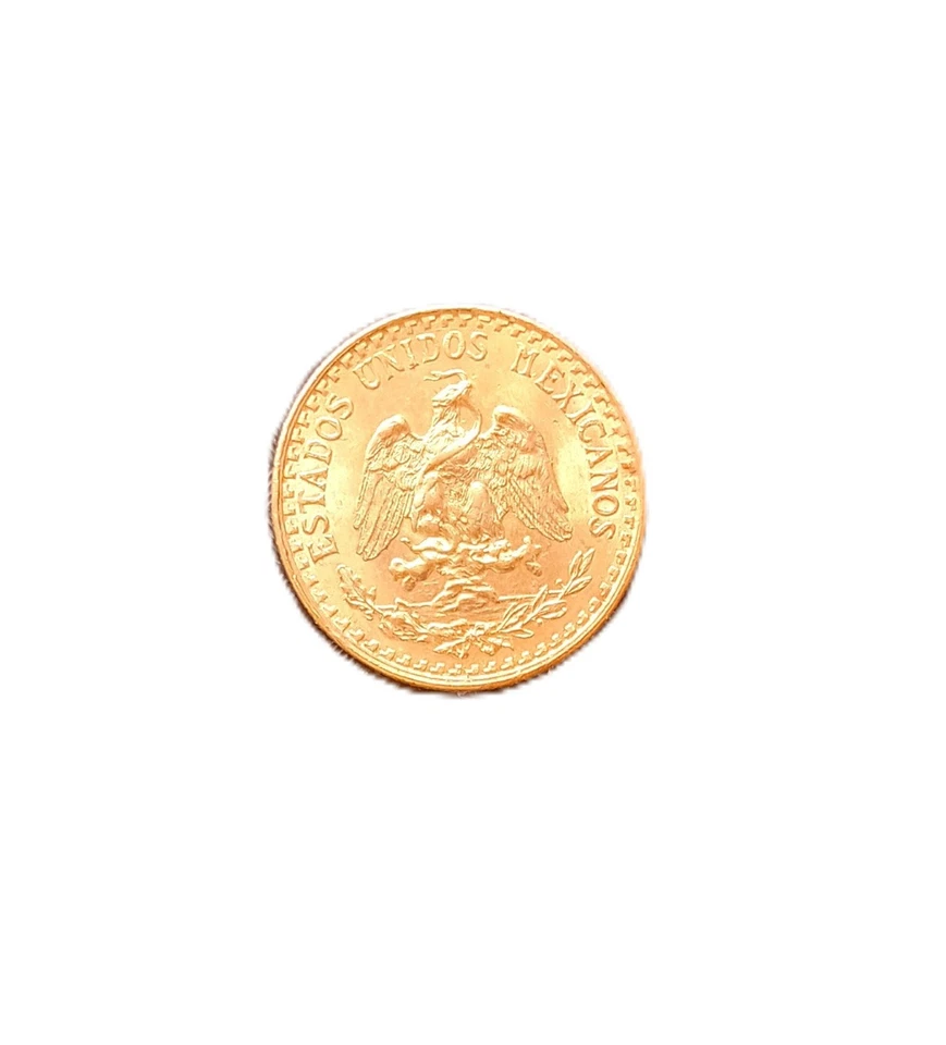 1945 Mexico Gold 2 Peso Gold Coin Uncertified - Image 2 of 4