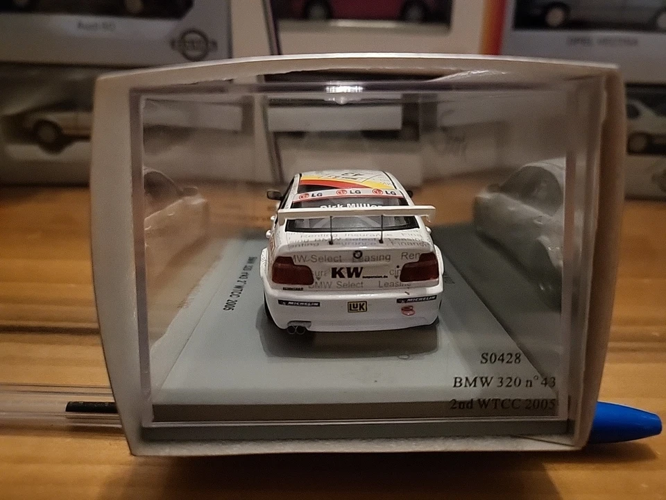 BMW 320 D. Huisman WTCC Macao Nº43 Spark 1/43 Foto 4 de 4