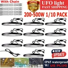 10X 500W LED UFO High Bay Light 6500K IP65 Shop Factory Warehouse Lighting