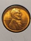 1944-S Lincoln Head Penny Wheat Cent in BU condition