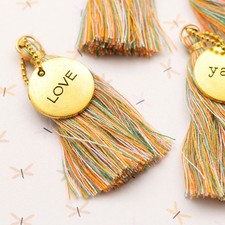 Jen Hadfield Live  Let Grow Tassels 4/Pkg-