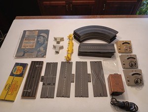 Vintage 1960's, Aurora/Model Motoring, Track and Accessories, Huge Lot 
