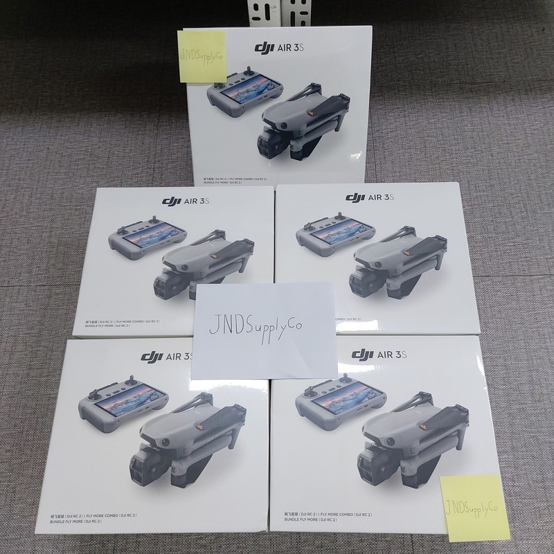 DJI Air 3S Fly More Combo Drone (RC2 3 Batteries) * USA In Stock * 2-4 SHIPPING