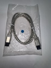 Firewire 1394B BETA Cable Silver 9PIN 9PIN Length 1 Meter  39  inches BizLink