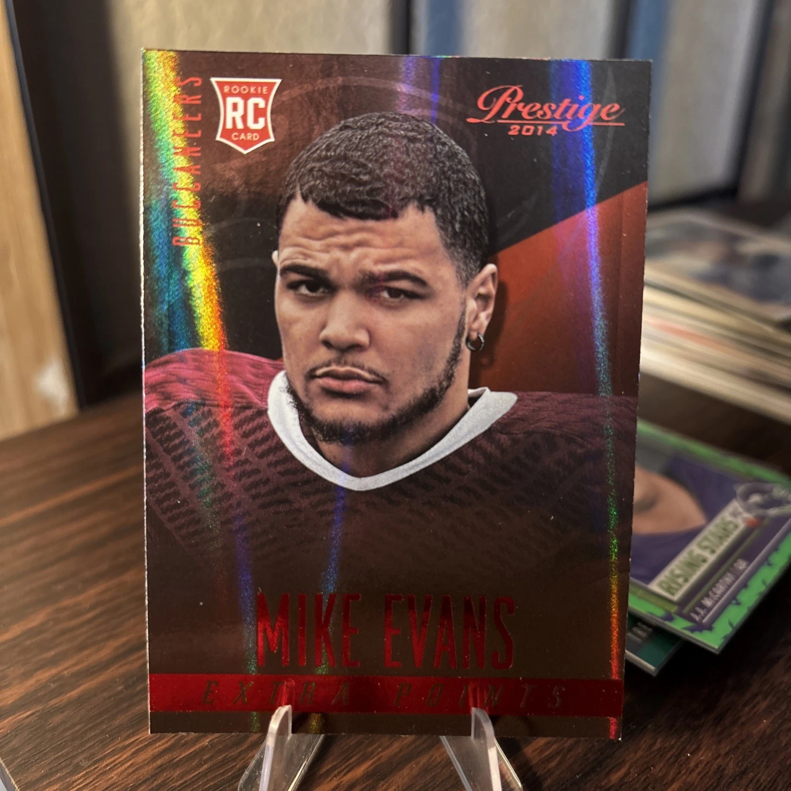 Mike Evans Panini Prestige #274 Extra Points Black-Autograph