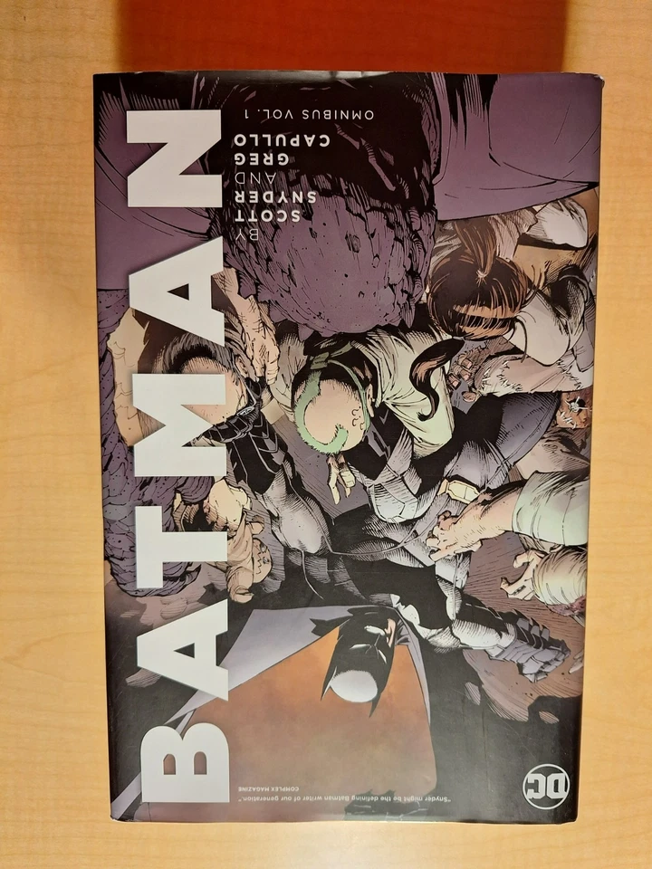 BATMAN by Scott Snyder And Greg Capullo Omnibus Edition Vol. 1 And 2 VGC - Image 4 of 4
